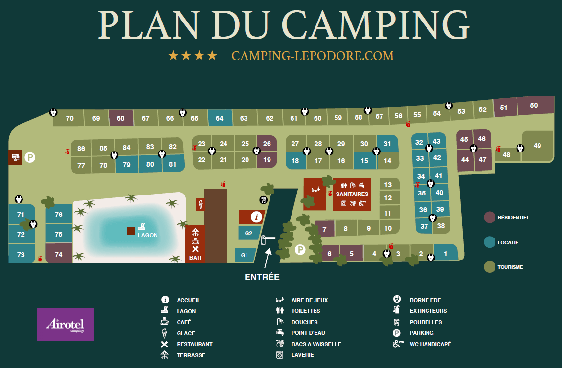 Camping 4 étoiles en Pays de la Loire